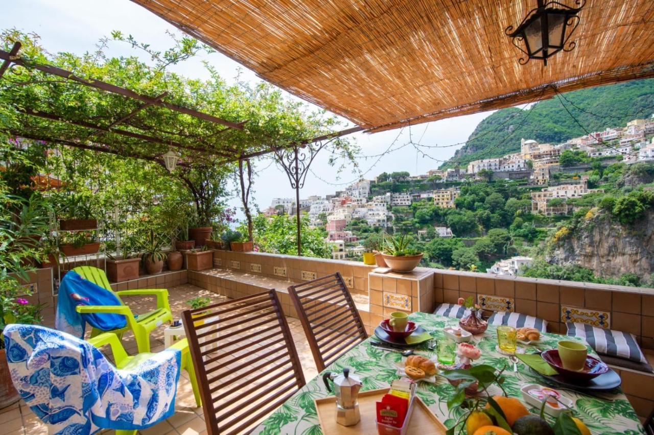 Casa La Bifora Positano Vila Exterior foto