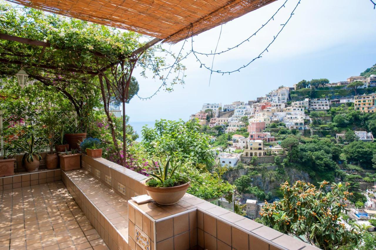 Casa La Bifora Positano Vila Exterior foto